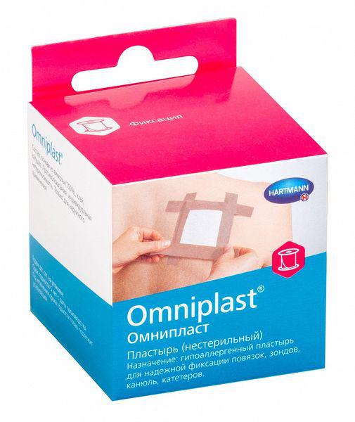 ПЛАСТЫРЬ ОМНИПЛАСТ ФИКС.ГИПОАЛ.2,5 СМх5 М/9005381/9004413/1