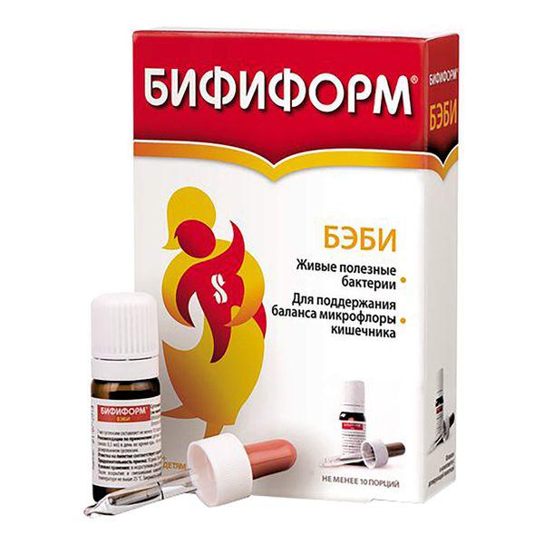 БИФИФОРМ БЭБИ 7 МЛ КАПЛИ ФЛ.С ПИПЕТКОЙ-ДОЗАТОРОМ