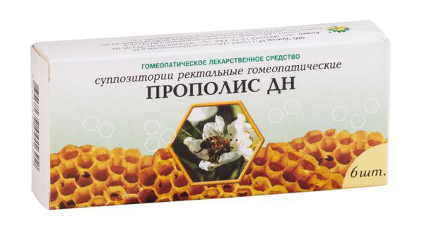 ПРОПОЛИС №6 ГОМЕОП.СВЕЧИ