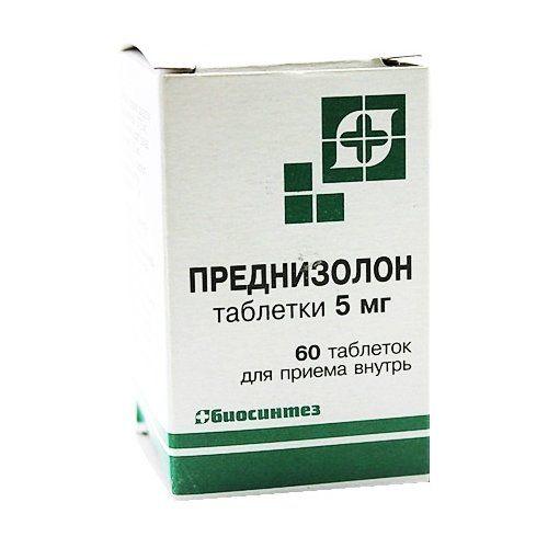 ПРЕДНИЗОЛОН 5 МГ №60 ТБ./СИНТЕЗ/