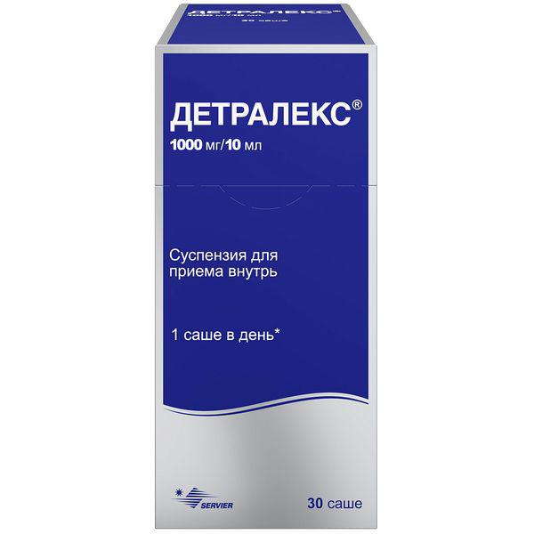 ДЕТРАЛЕКС 1000 МГ/10 МЛ №30 САШЕ