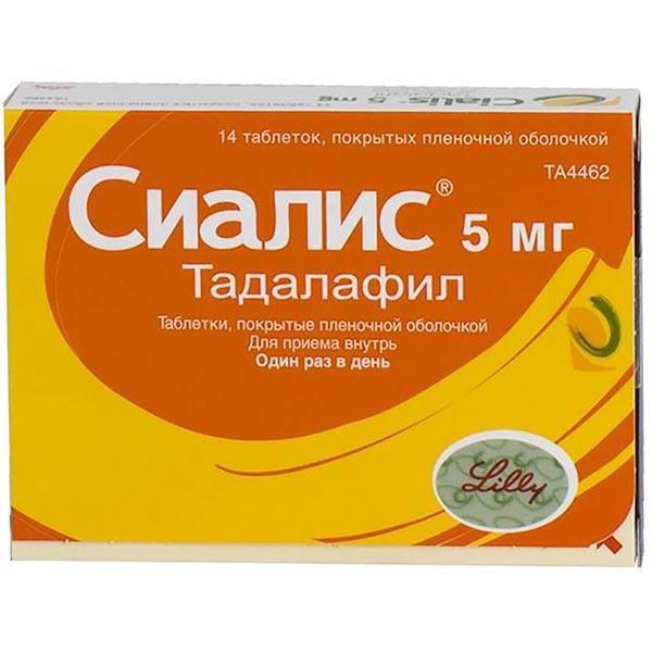 СИАЛИС 5 МГ №14 ТБ.П/О