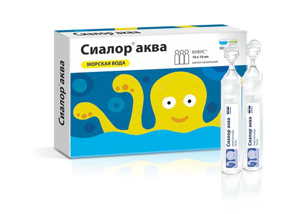 СИАЛОР АКВА 10 МЛ №10 ТЮБ/КАП. КАПЛИ НАЗАЛ./RENEWAL/