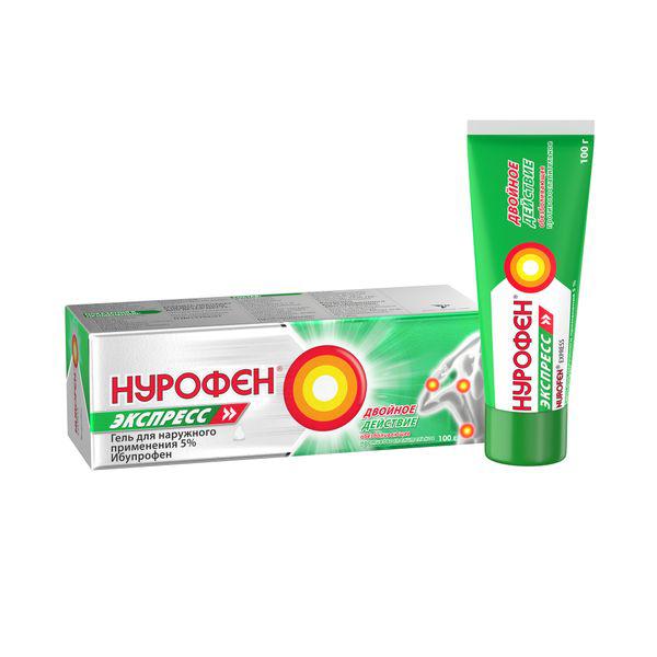 НУРОФЕН ЭКСПРЕСС 5% 100,0 ГЕЛЬ