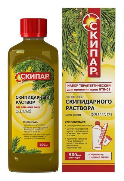 СКИПАР НАБОР/РАСТВОР СКИПИДАРНЫЙ ЖЕЛТЫЙ 500 МЛ+СТАКАН.+ТЕРМОМЕТР/