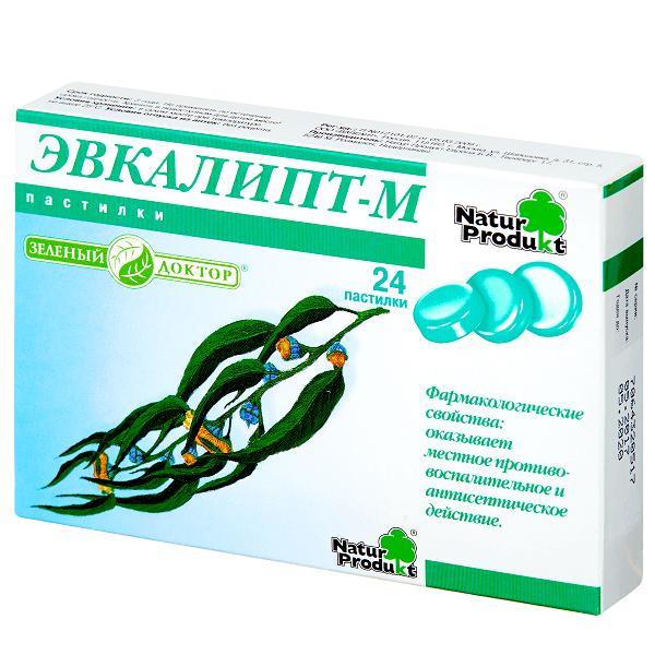 ЭВКАЛИПТ-М №24 ЗЕЛЕНЫЙ ДОКТОР ПАСТ.