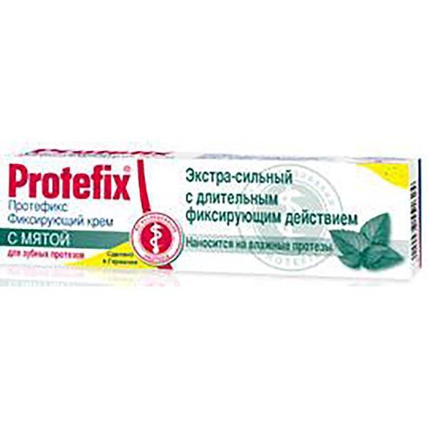 ПРОТЕФИКС ФИКСИРУЮЩИЙ КРЕМ ЭКСТРА СИЛЬНЫЙ МЯТА 40МЛ/45,0/47,0