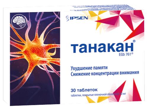 ТАНАКАН 40 МГ №30 ТБ.П/О