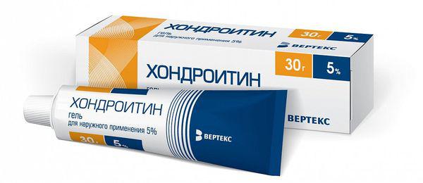 ХОНДРОИТИН 5% 30.0 ГЕЛЬ/ВЕРТЕКС/