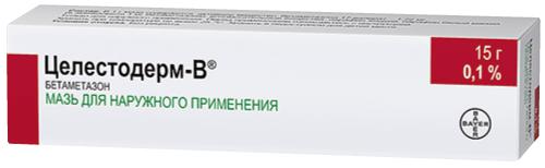 ЦЕЛЕСТОДЕРМ В 0.1% 15.0 МАЗЬ