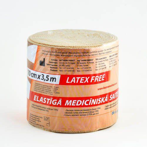 БИНТ ЭЛАСТИЧНЫЙ LAUMA 10 СМх3,5 М