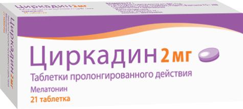 ЦИРКАДИН 2 МГ №21 ТБ.ПРОЛОНГ.