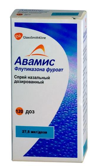 АВАМИС 27,5 МКГ/ДОЗА 120 ДОЗ НАЗ. СПРЕЙ