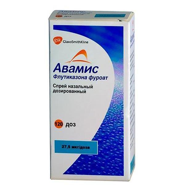 АВАМИС 27,5 МКГ/ДОЗА 120 ДОЗ НАЗ. СПРЕЙ