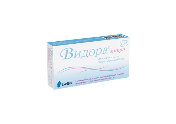 ВИДОРА МИКРО 3 МГ+ 20 МКГ №21+7 ТБ.П/О