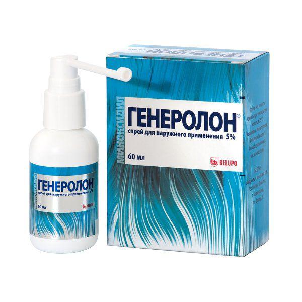 ГЕНЕРОЛОН 5% 60 МЛ СПРЕЙ Д/НАР.ПРИМ.