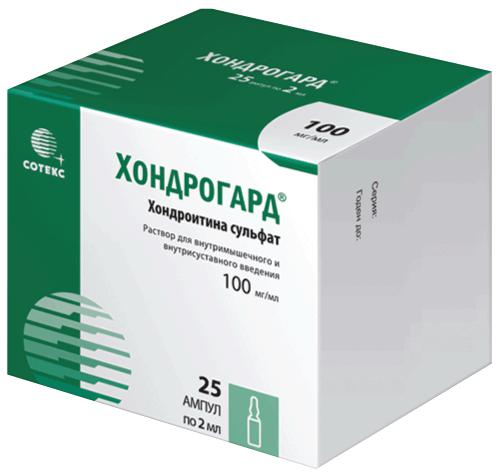 ХОНДРОГАРД 0,1/МЛ 2 МЛ №25 Р-Р В/М