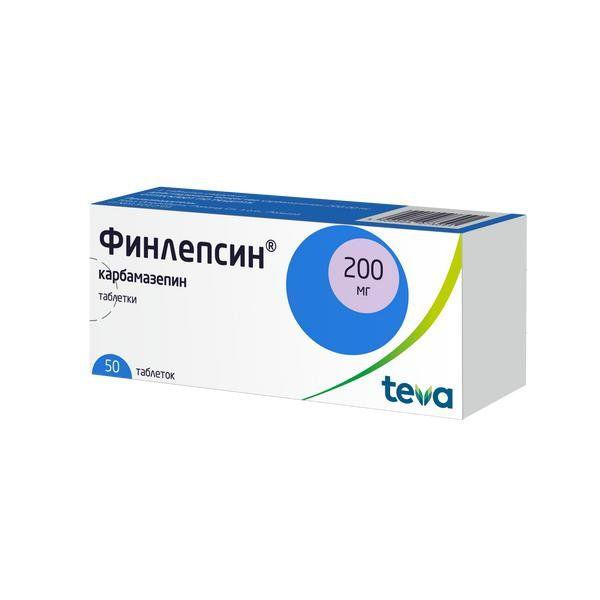 ФИНЛЕПСИН 200 МГ №50 ТБ.