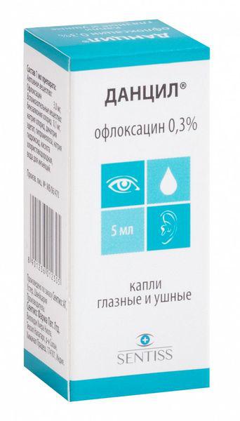 ДАНЦИЛ 0,3% 5 МЛ ГЛ/УШНЫЕ КАП. ФЛ-КАП.