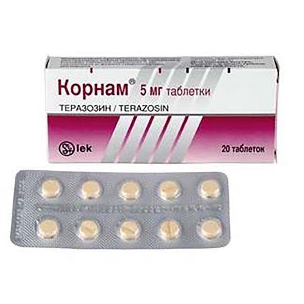 КОРНАМ 5 МГ №20 ТБ.