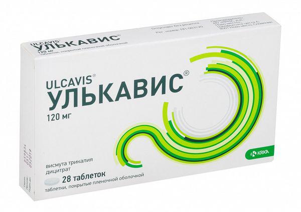УЛЬКАВИС 120 МГ №28 ТБ.П/О