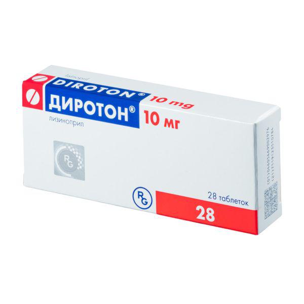 ДИРОТОН 10 МГ №28 ТБ.