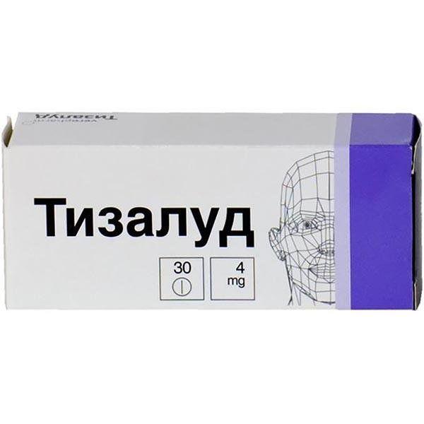 ТИЗАЛУД 4 МГ №30 ТБ.