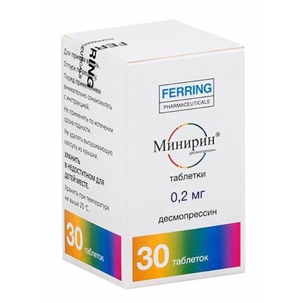 МИНИРИН 0.120 МГ №30 ТБ.
