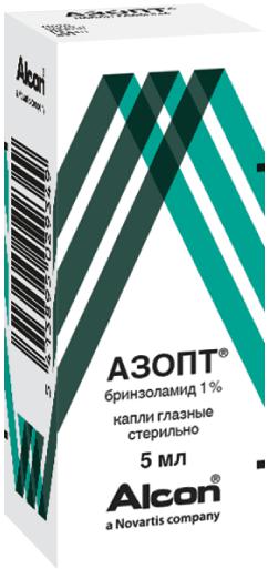 АЗОПТ 1% 5 МЛ ГЛ. СУСП. С КАПЕЛЬН.- ДОЗАТОР.