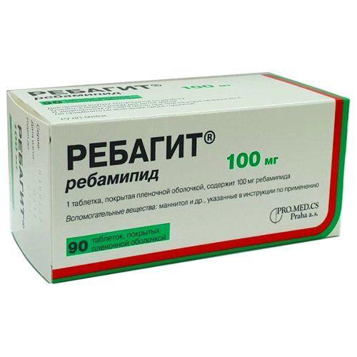 РЕБАГИТ 100 МГ №90 ТБ.П/О