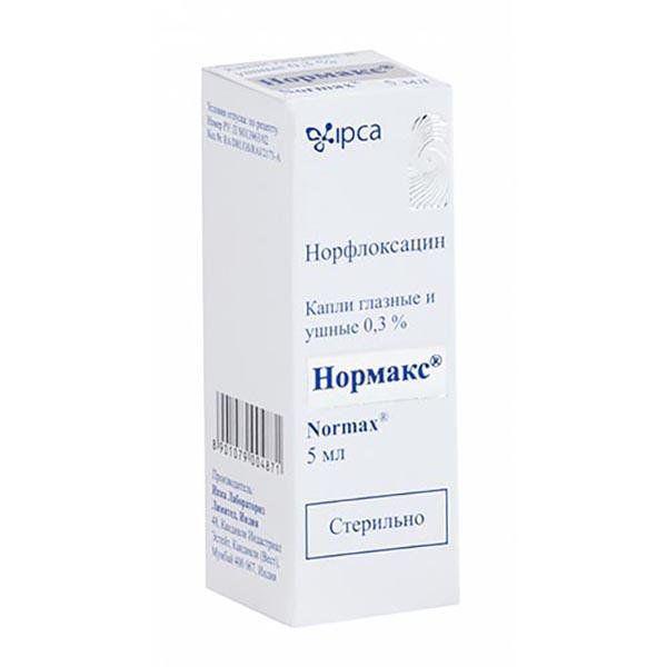 НОРМАКС 0.3% 5 МЛ ГЛ./УШ. КАП.