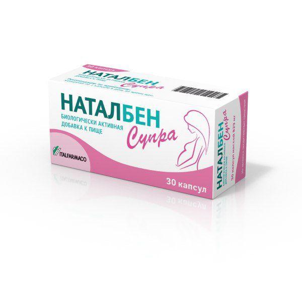 НАТАЛБЕН СУПРА №30 КАПС.