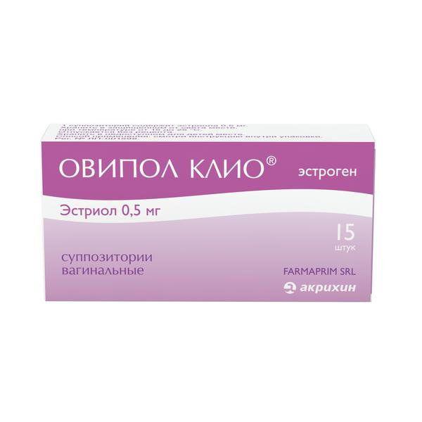 ОВИПОЛ КЛИО 0.5 МГ №15 ВАГ.СВЕЧИ