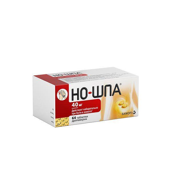 НО-ШПА 40 МГ №64 ТБ.
