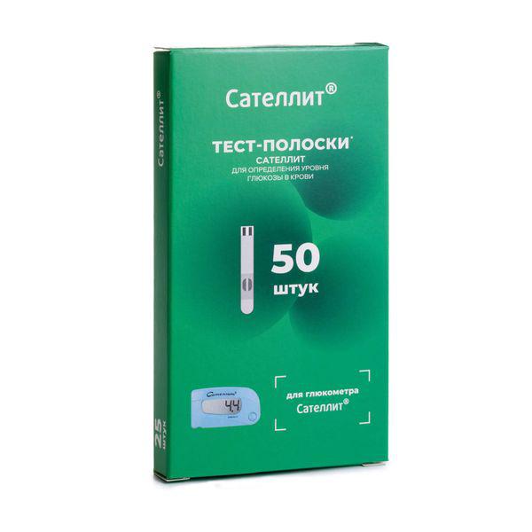 ТЕСТ-ПОЛОСКИ САТЕЛЛИТ №50