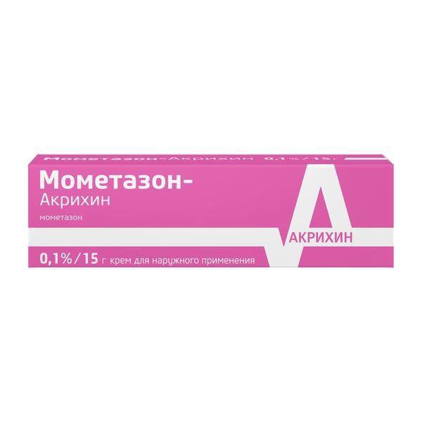 МОМЕТАЗОН 0,1% 15,0 КРЕМ /АКРИХИН/