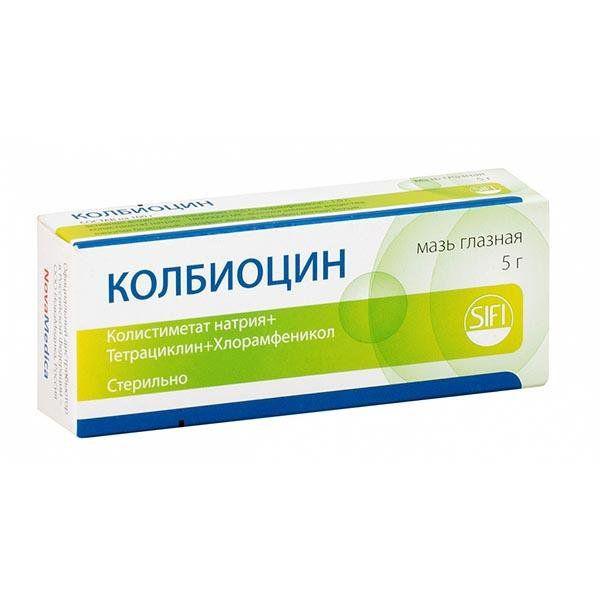 КОЛБИОЦИН 5,0 ГЛ.МАЗЬ