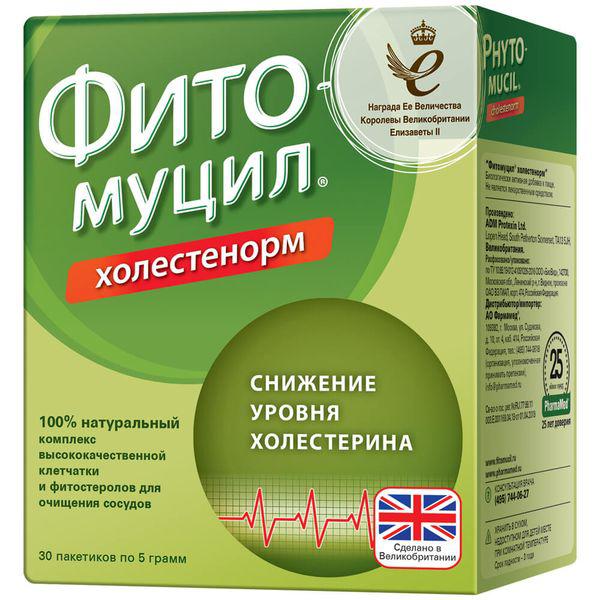 ФИТОМУЦИЛ ХОЛЕСТЕНОРМ №30 ПАК.