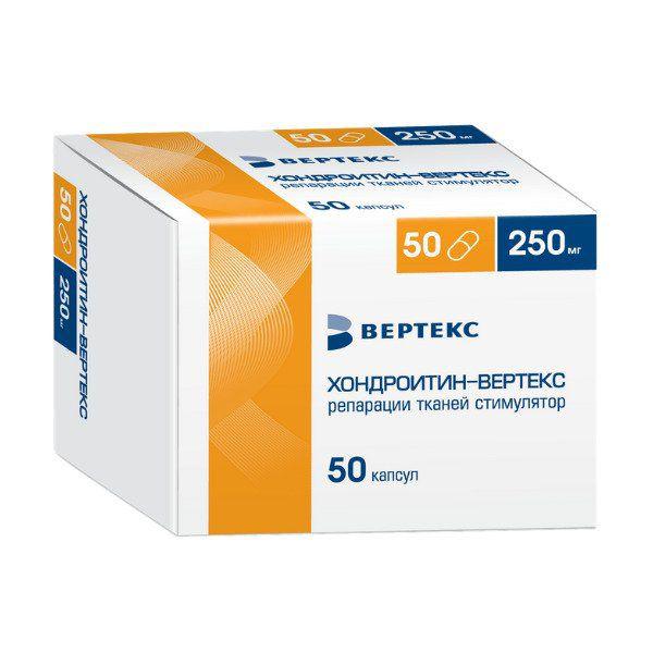 ХОНДРОИТИН 250 МГ №50 КАПС./ВЕРТЕКС/