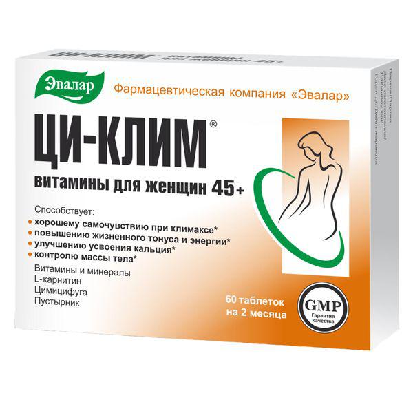 ЦИ-КЛИМ ВИТАМИНЫ Д/ЖЕНЩИН 45+ №60 ТБ.
