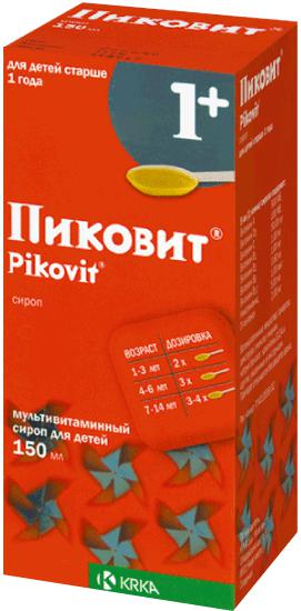 ПИКОВИТ 150 МЛ СИРОП