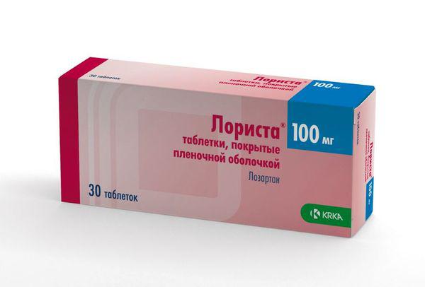 ЛОРИСТА 100 МГ №30 ТБ.П/О