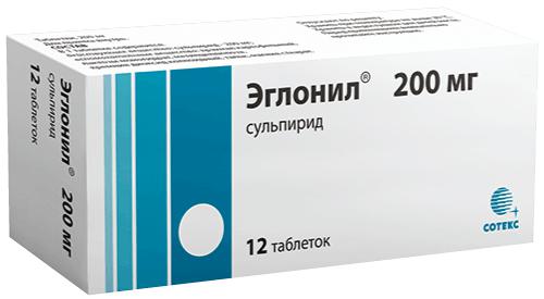 ЭГЛОНИЛ 200 МГ №12 ТБ.