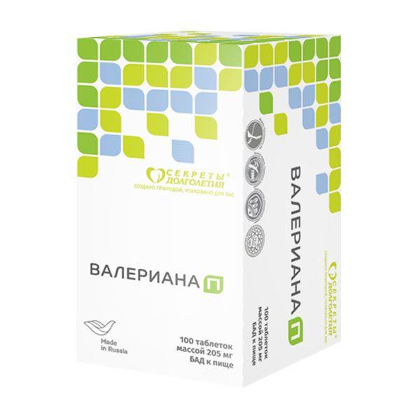 ВАЛЕРИАНА П 205 МГ №100 ТБ.П/О