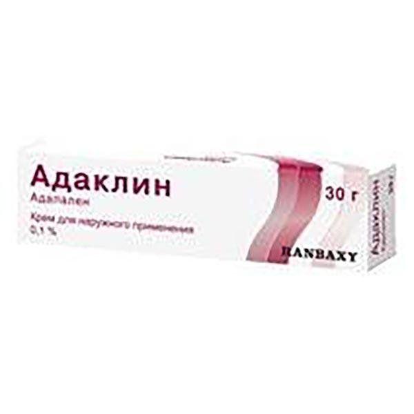 АДАКЛИН 0,1% 30,0 КРЕМ