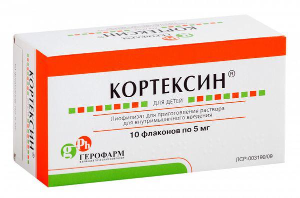 КОРТЕКСИН ЛИОФ В/М 5 МГ/3 МЛ №10