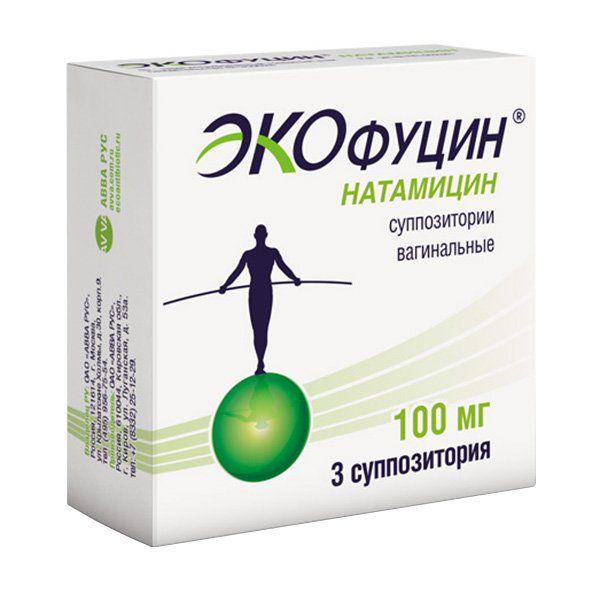 ЭКОФУЦИН 100 МГ №3 СУПП.