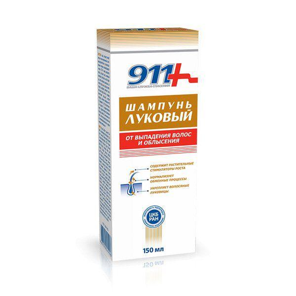 911-ШАМПУНЬ ЛУКОВЫЙ П/ВЫП/ОБЛ.ВОЛОС 150 МЛ