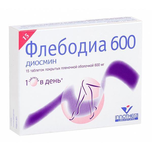 ФЛЕБОДИА 600 МГ №15 ТБ.П/О