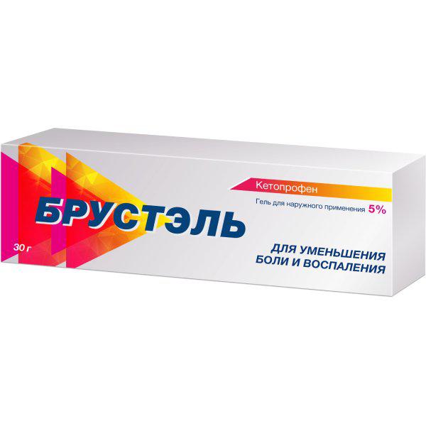 БРУСТЭЛЬ 5% 30,0 ГЕЛЬ